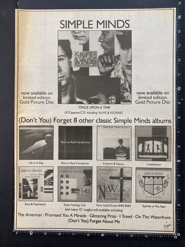 Simple minds once upon - minds,