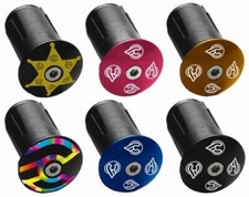 Cinelli Anodised Bar End Plugs Bicycle Handlebar Caps Bike Bar End Plugs