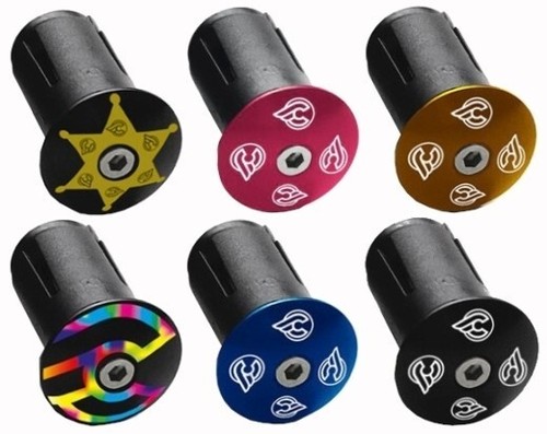Cinelli anodised bar end - bar, plugs