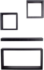 FLOATING CUBE WALL SHELVES