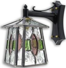 Leaded lantern outdoor wall - leaded,