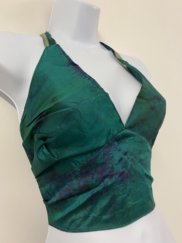 Silk hippie vest - silk,