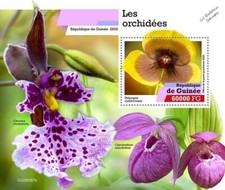 ORCHIDS / Orchid Wild Flowers MNH 1v-Stamp Sheet #35 (2020 Guinea)