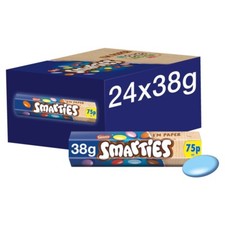 Smarties Milk Chocolate Tubes