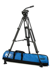 Nr MINT Vinten VB-AP2M Vision Head & Pozi-Loc 2-stage Tripod +Mid-Level Spreader