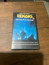 Demons VHS Video Ex Rental Big