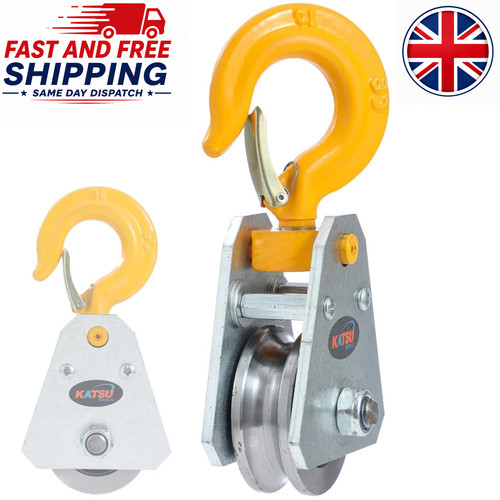 Ton wire rope bearing pulley - rope,