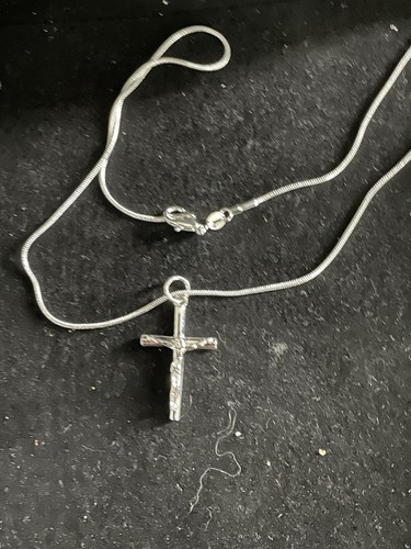 Sterling silver 925 crucifix - 925,
