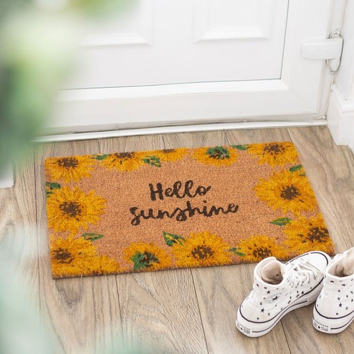 Natural coir hello sunshine - coir,