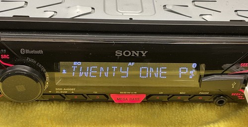 Sony dsx a400bt - sony, bluetooth