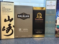 21x Whisky Bottles Empty