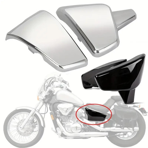Chrome side fairing panel - side, for
