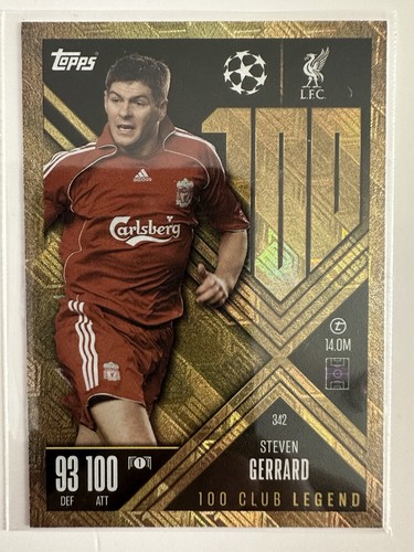 Steven gerrard topps match - steven,
