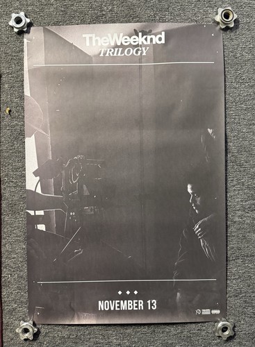 The weeknd trilogy poster - trilogy,