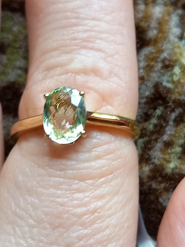 Paraiba tourmaline ring with - ,