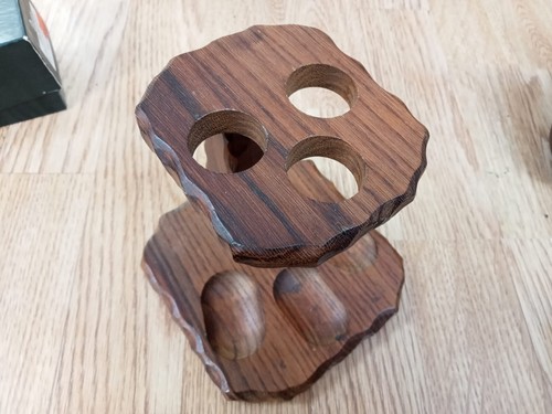 Pipe carved wooden - carved,