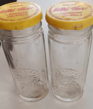 2 Antique Chemist Glass Bottle