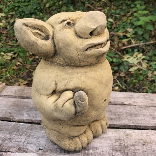 Troll giving the - , stone