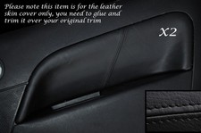 BLACK STITCH 2X REAR DOOR CARD