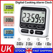 Large LCD Kitchen Cooking Digital Timer Count Down Clock Loud Alarm Magnetic