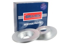 2x Brake Discs Pair Solid fits MAZDA 121 Mk3 1.3 Front 96 to 00 240mm Set B&B