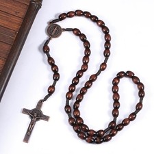 Rare wooden Rosary Cross