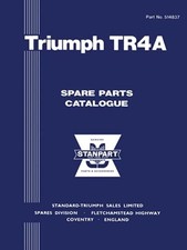 Triumph TR4A Spare Parts
