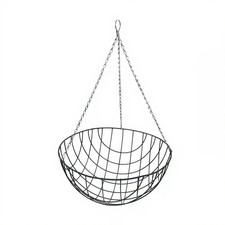 18" Wire Hanging Basket Round