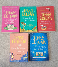 5 x Jenny Colgan paperback books bundle "The Christmas bookshop"