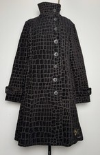 Desigual Black Croc Texture