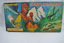 Vintage Exploration Board Game 1970 John Waddingtons Complete
