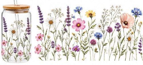 Floral daisy flower - 4x,