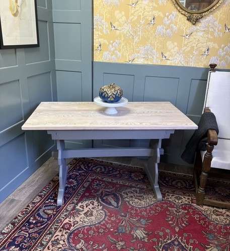 Vintage painted and - , limed