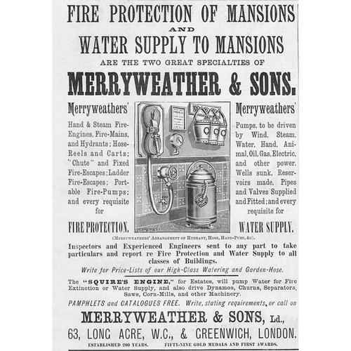 Merryweather sons fire - &,