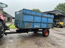 Wheatley Grain Trailer. Tractor Loader Mower Baler Vintage Ferguson Major Tedder