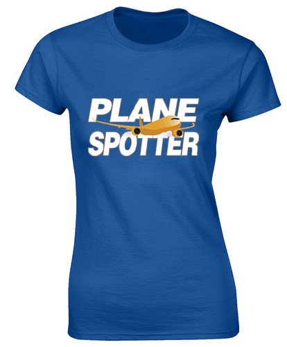 Plane spotter ladies shirt - spotter, t