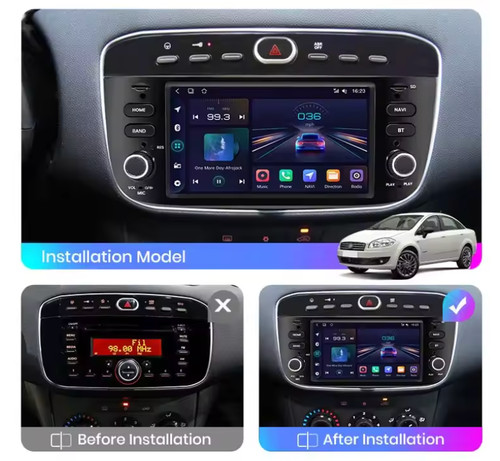 Android car stereo fiat - car,