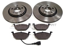 VW GOLF MK4 1.9 GT TDI 110 115 FRONT BRAKE DISCS & MINTEX PADS SET NEW