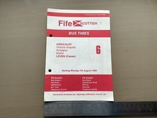 Fife Scottish Bus Group Route