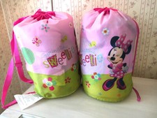 Disney Minnie Mouse Springtime Sweetie Slumber Bag sets - Lot of 2