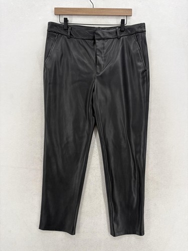 Zara faux leather dress pants - zara,