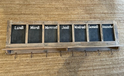 French weekly planner board - french,