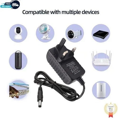 12v uk plug wall - 2a, ac