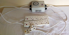 Maxibright Maxiswitch 26 amp 8 Way  contactor IT Hydroponic Light Timer UK plug