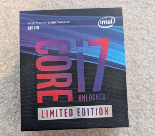 Intel core 8086k processor - intel,