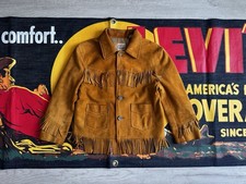 Levi’s Vintage Clothing (LVC) Western Fringe Suede Jacket – Made in ItalySize XS
