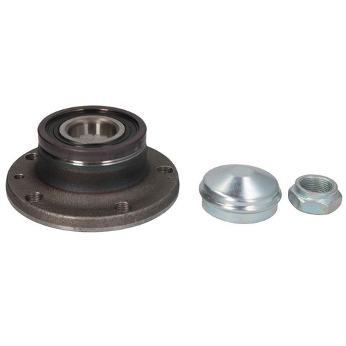Wheel bearing set with hub - with,