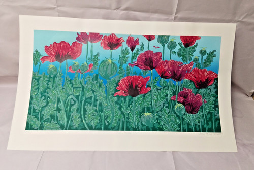 Limited edition lino cut - limited,