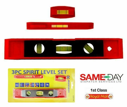 Piece spirit level set - 3,