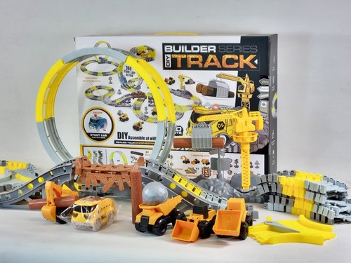 Kids construction race track - kids,